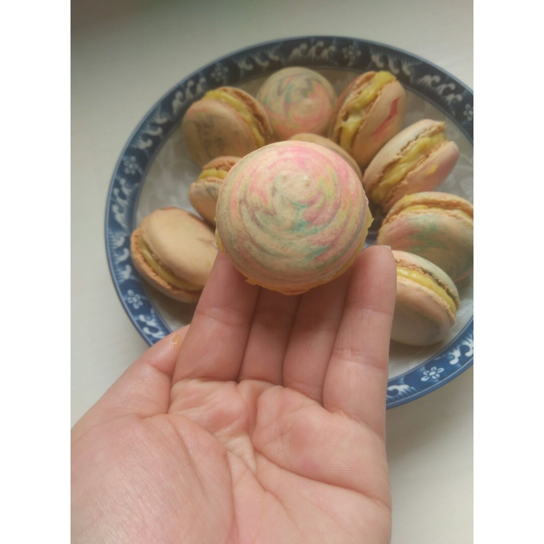 彩虹马卡龙