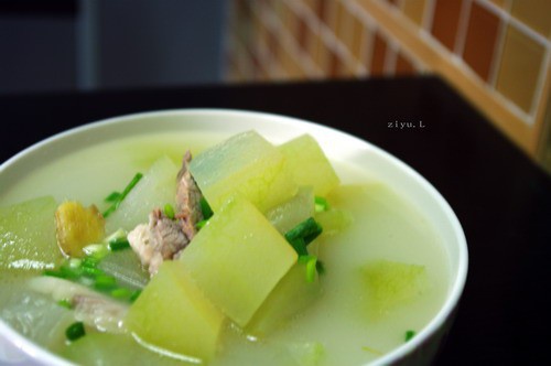咸肉冬瓜汤