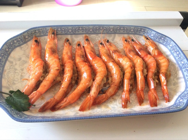蒜蓉芝士焗虾