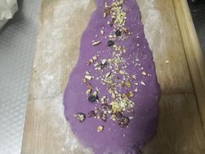 💯好吃的紫薯坚果馒头的做法 步骤13