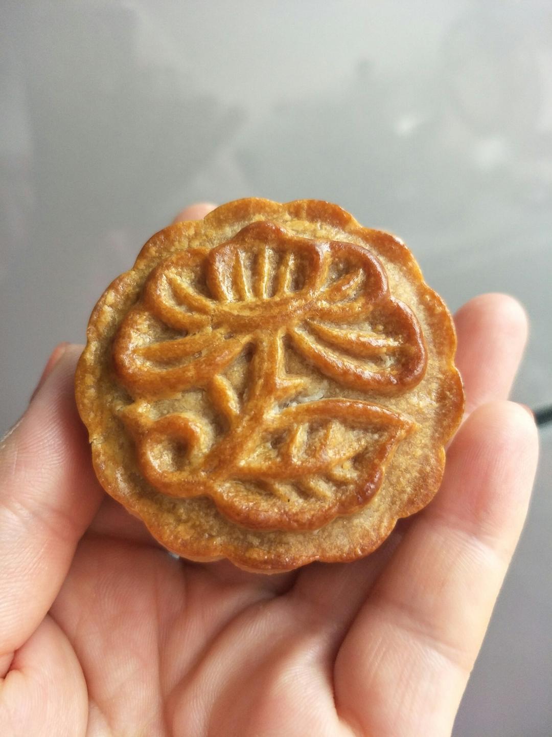 金沙奶黄月饼