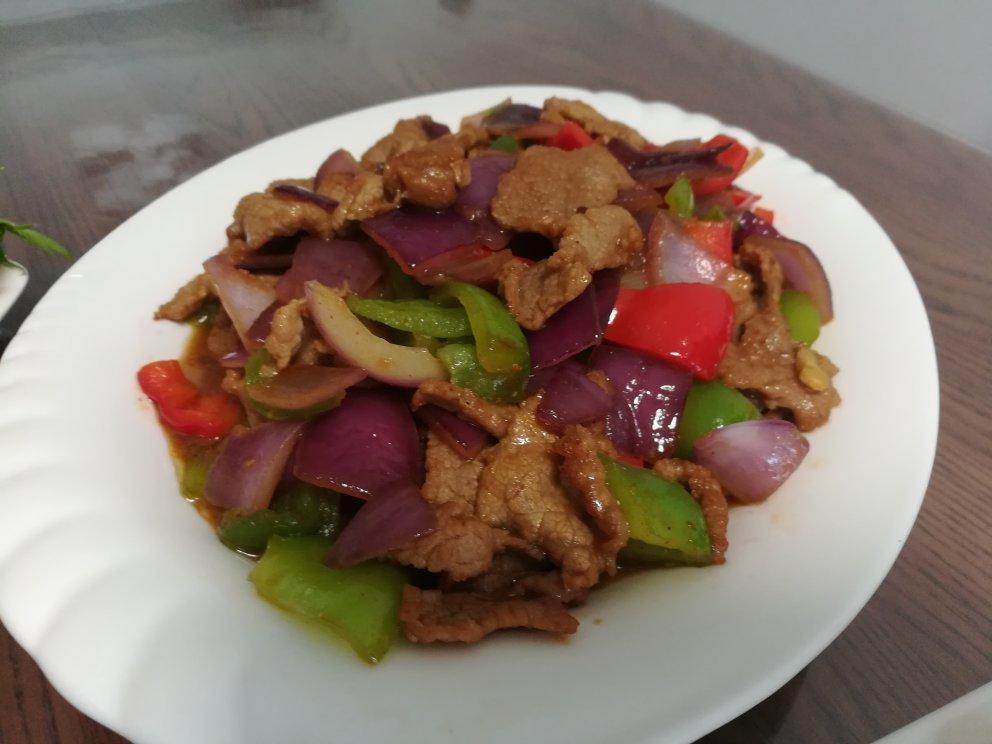 洋葱炒牛肉