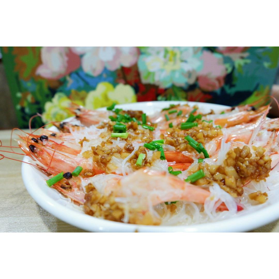 蒜蓉粉丝蒸虾