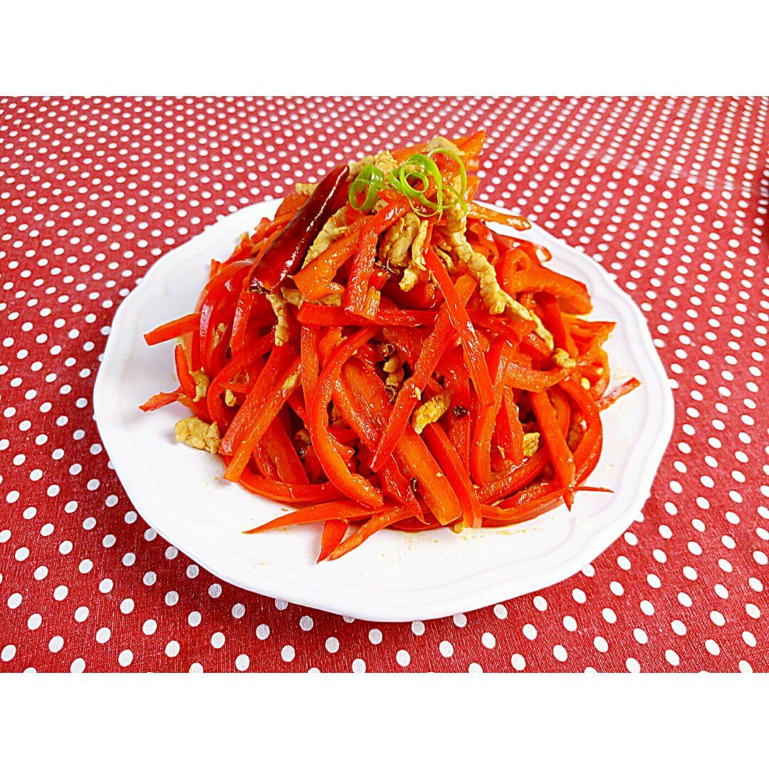 红椒肉丝