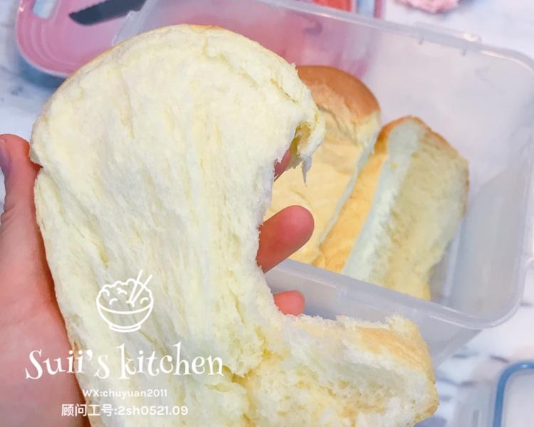 纯奶手撕吐司的做法 步骤1