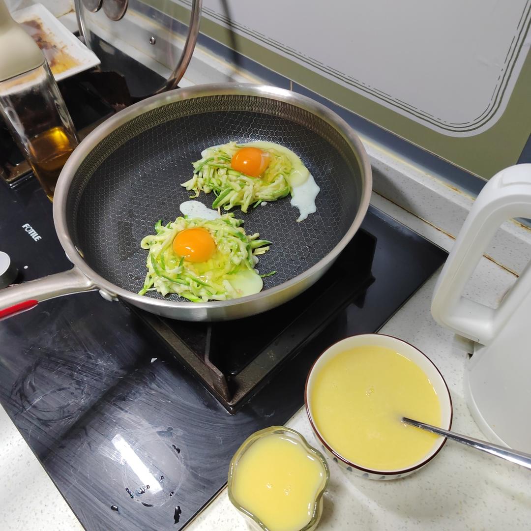 低脂西葫芦鸡蛋饼