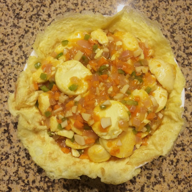 铁板日本豆腐——滋滋响的美味