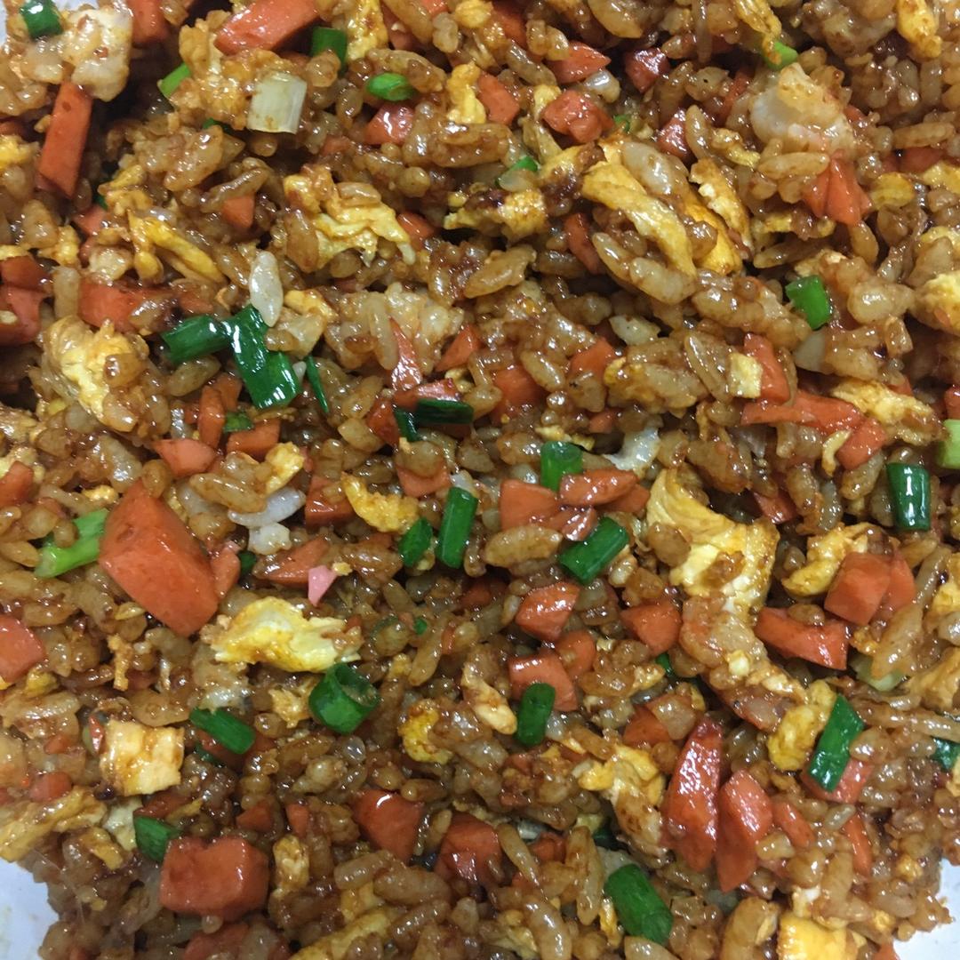 好吃到停不下来的酱油蛋炒饭