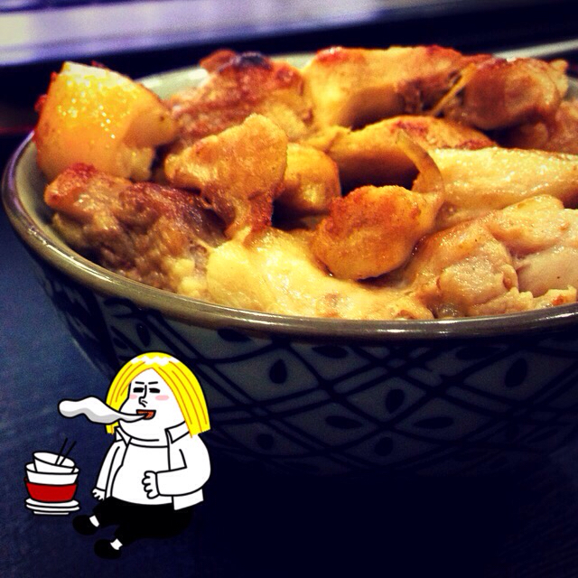 照烧鸡腿饭