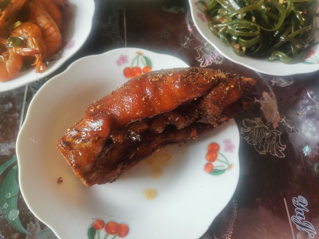 空气炸锅烤猪蹄