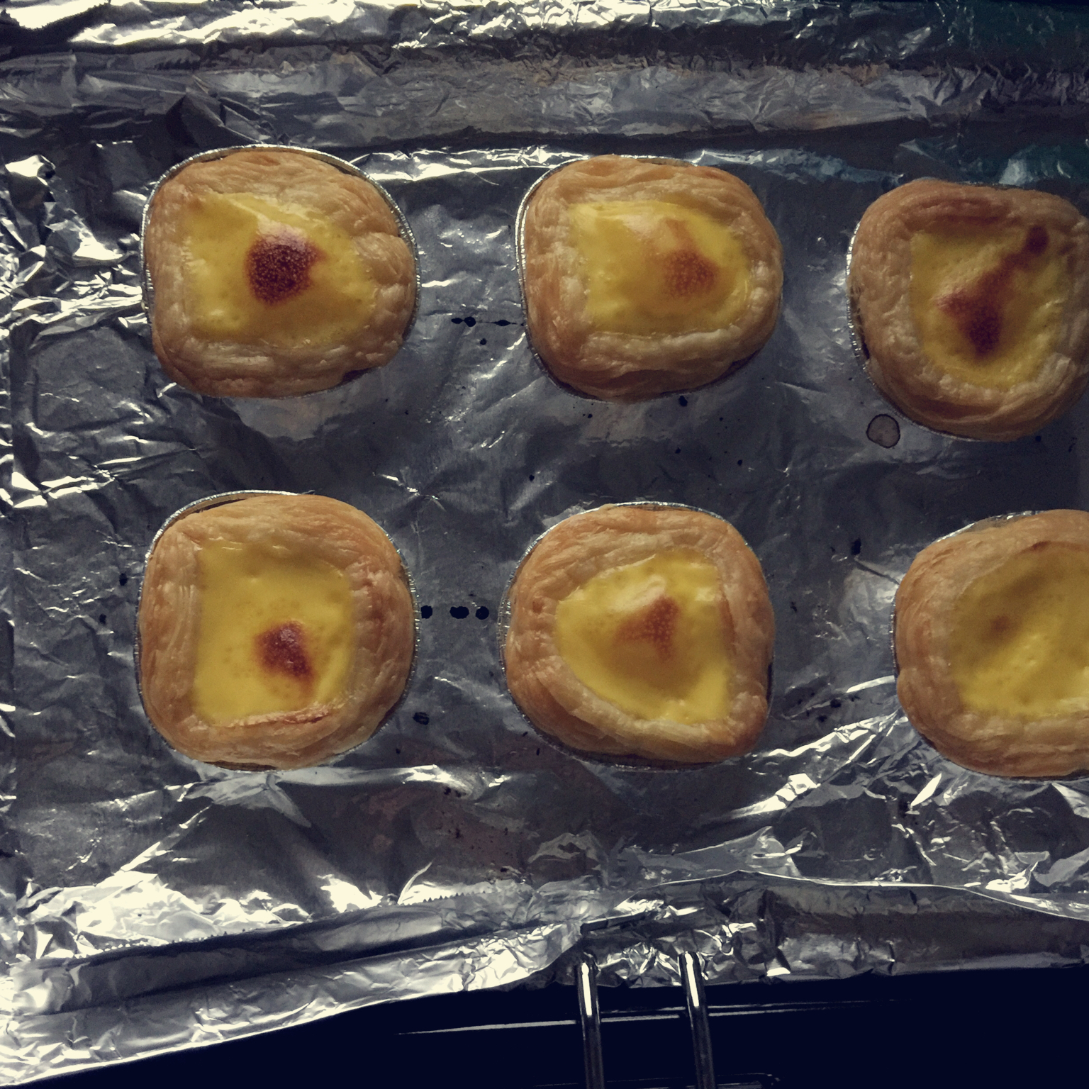 不加淡奶油蛋挞