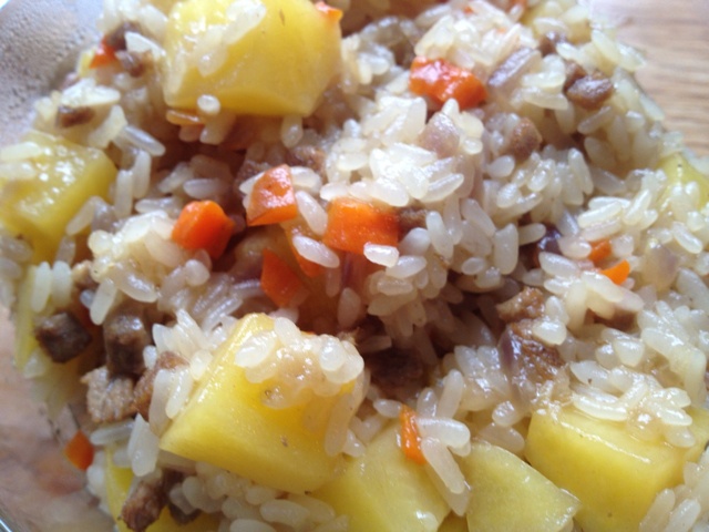 生炒糯米饭