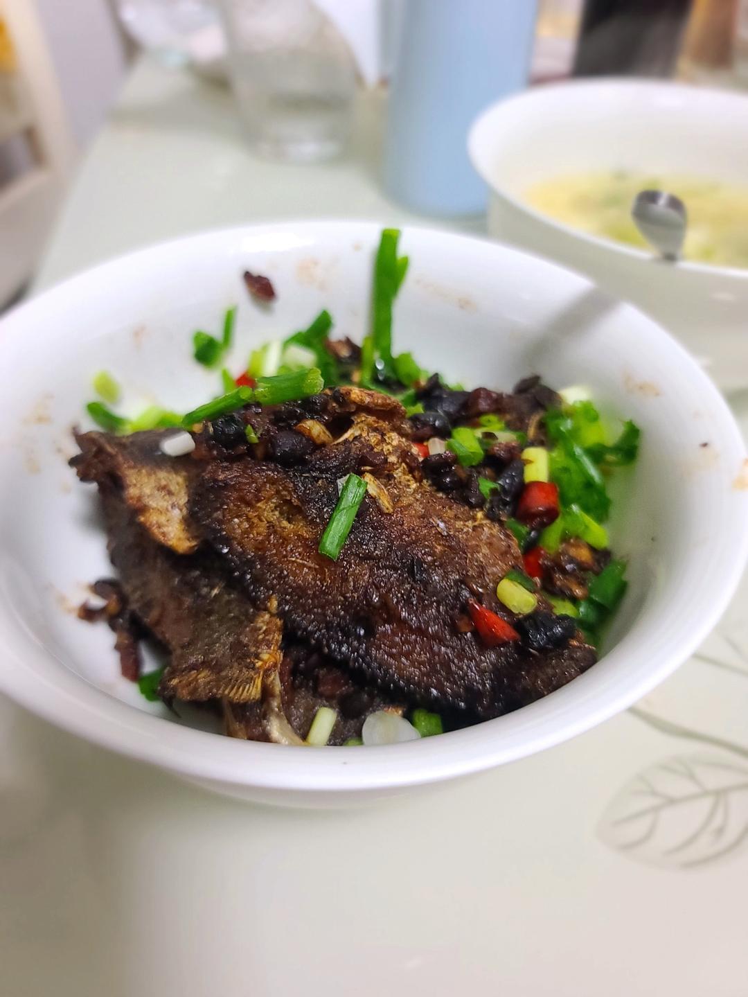 豆豉鲫鱼
