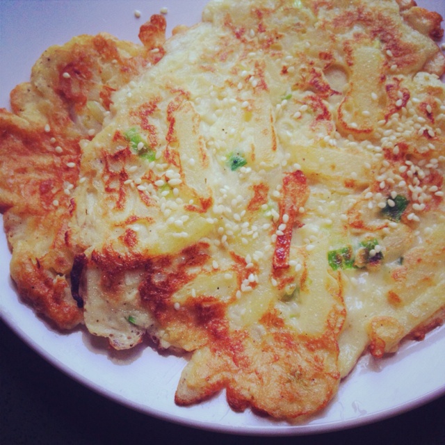 土豆洋葱煎饼