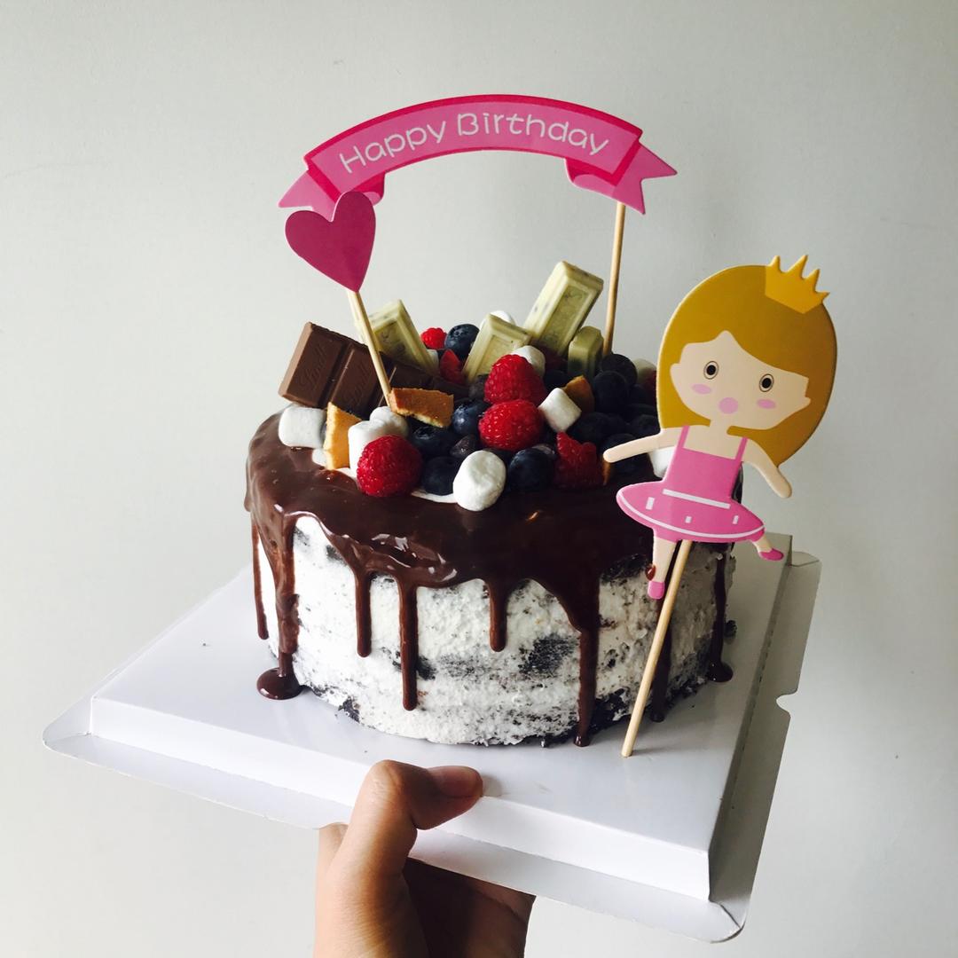 蛋糕淋面之一：甘那许淋面（详细解答淋面太稠的问题）