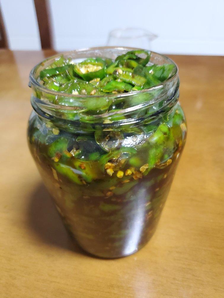 能让你多吃一碗饭的开胃小咸菜～腌辣椒（尖椒）圈