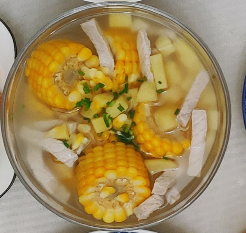 简单快手颜值高的玉米汤的做法 步骤2