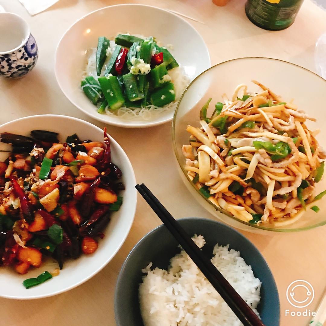 茭白炒肉丝