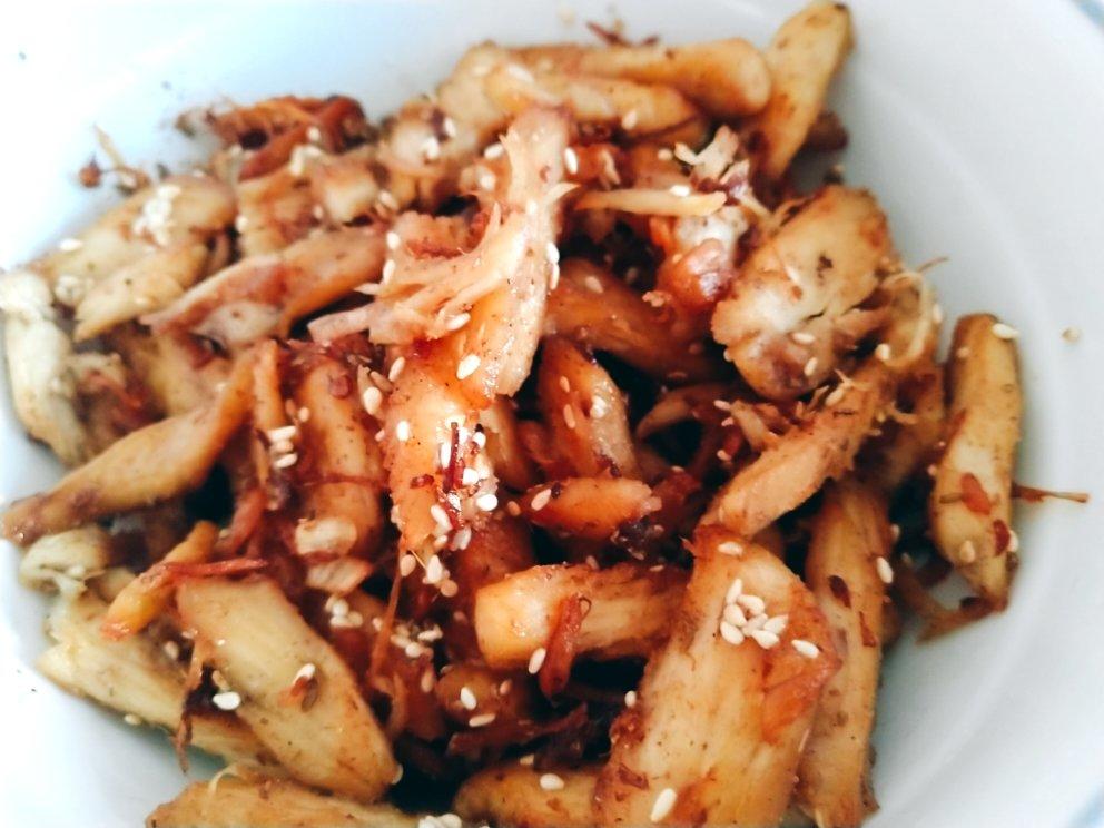 孜然鸡胸肉，低脂低卡好吃无压力。