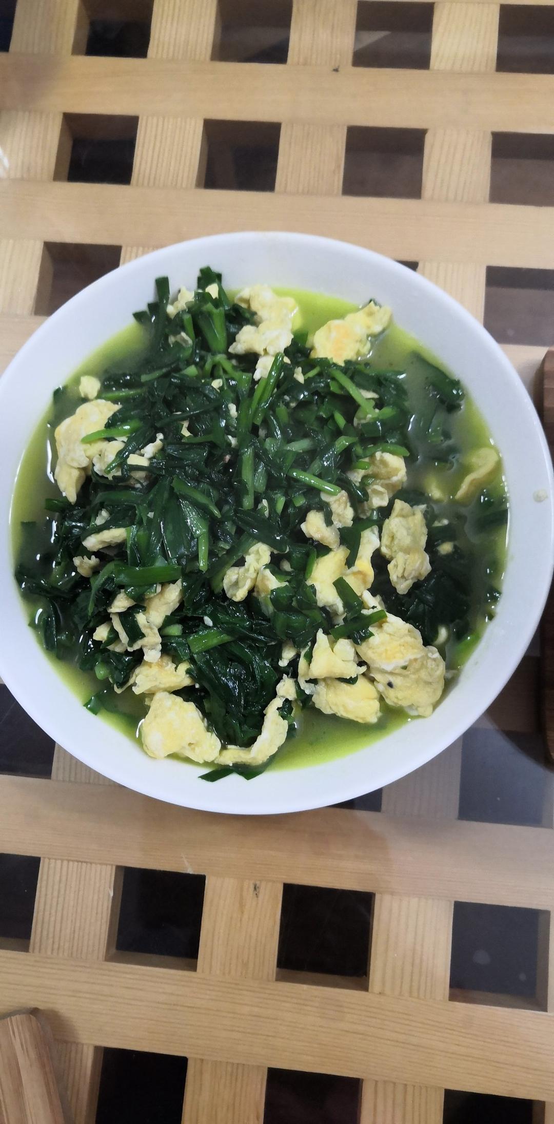 韭菜炒鸡蛋