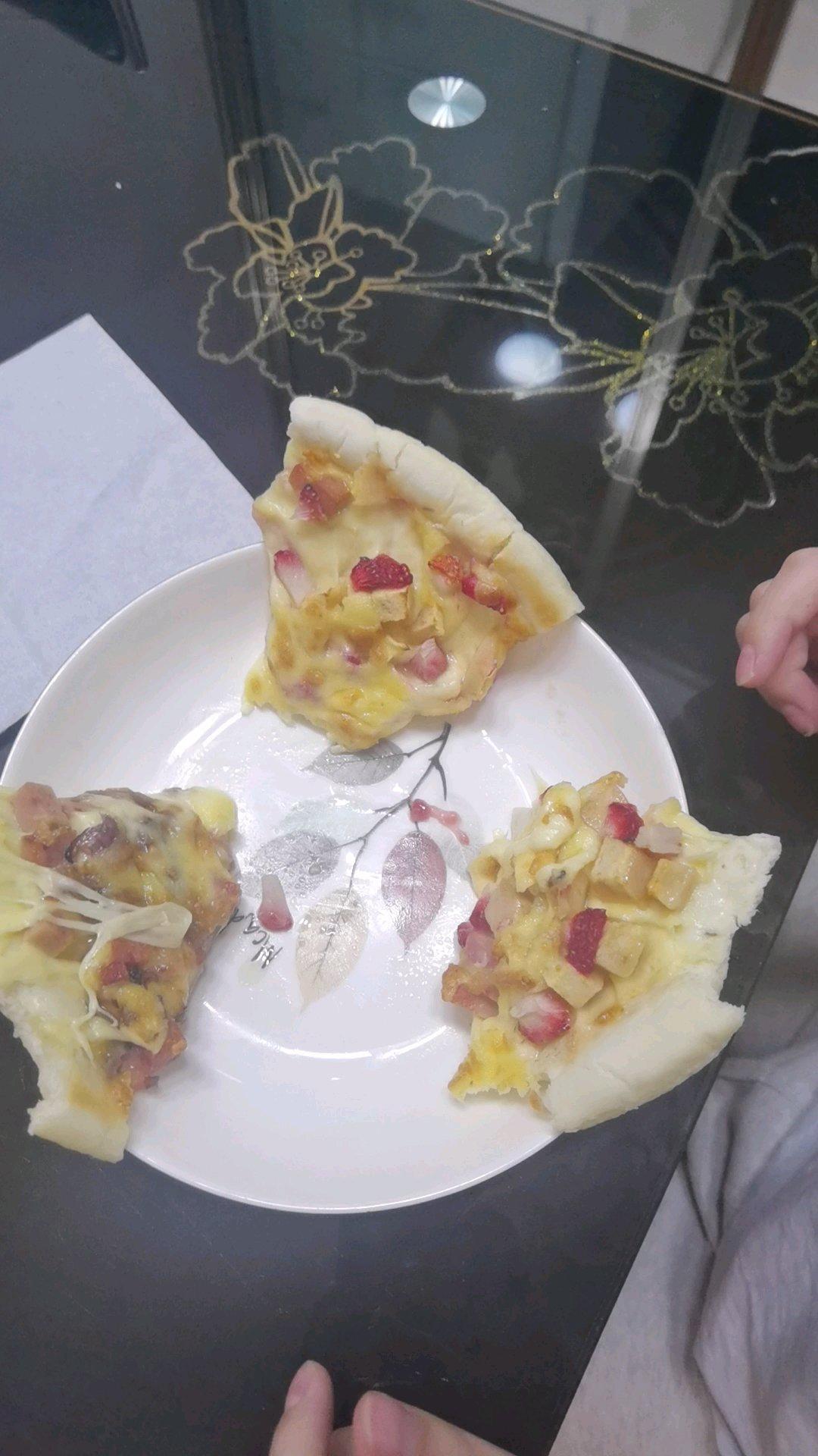 空气炸锅版pizza