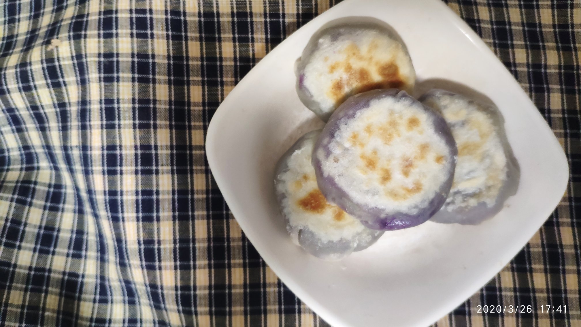 减肥紫薯饼