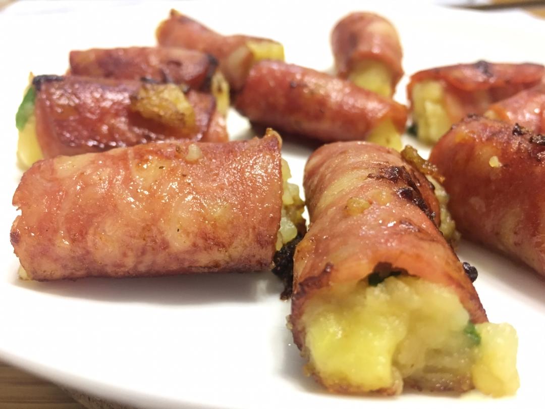 培根🥓土豆泥卷