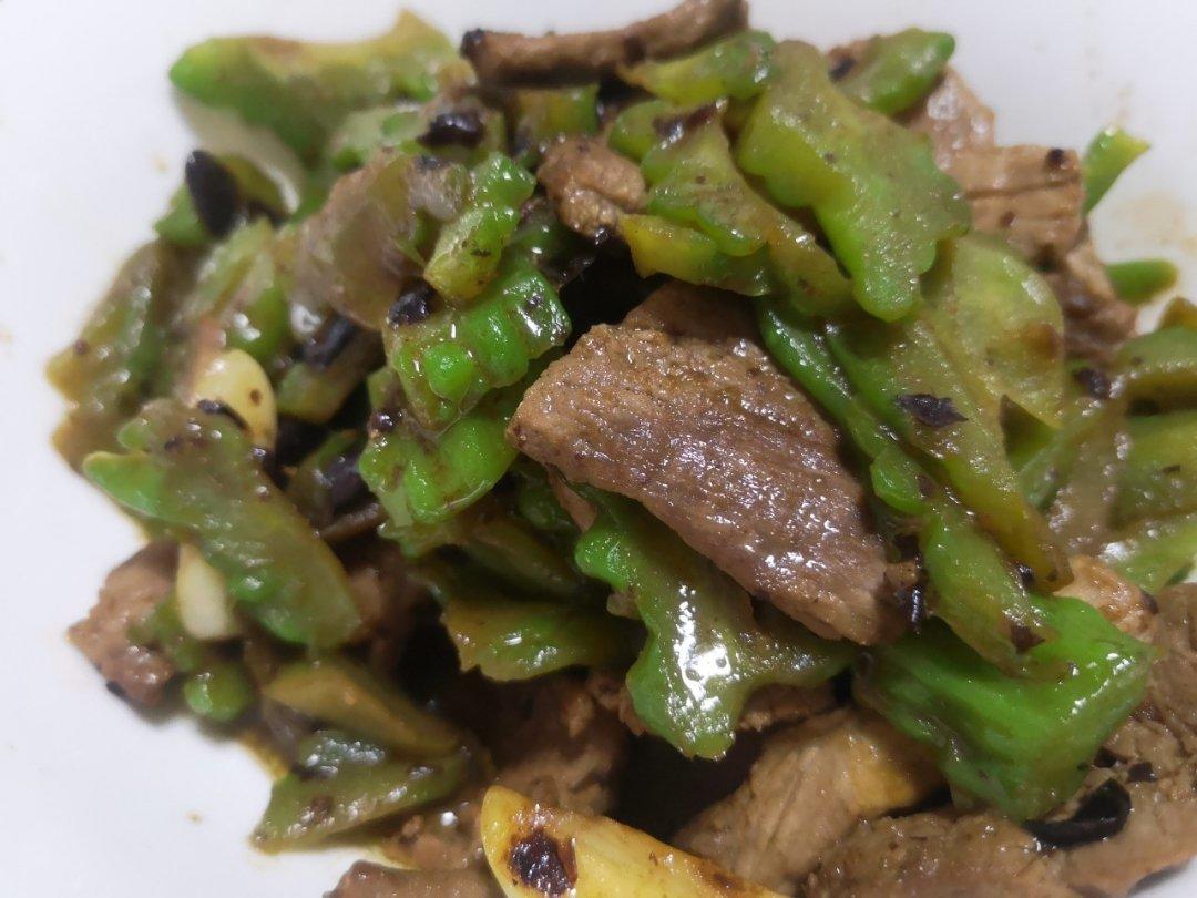 经典粤菜凉瓜牛肉