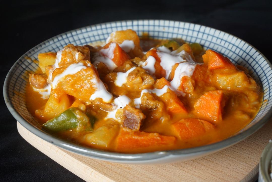 红咖喱土豆牛腩（无敌下饭！！！）