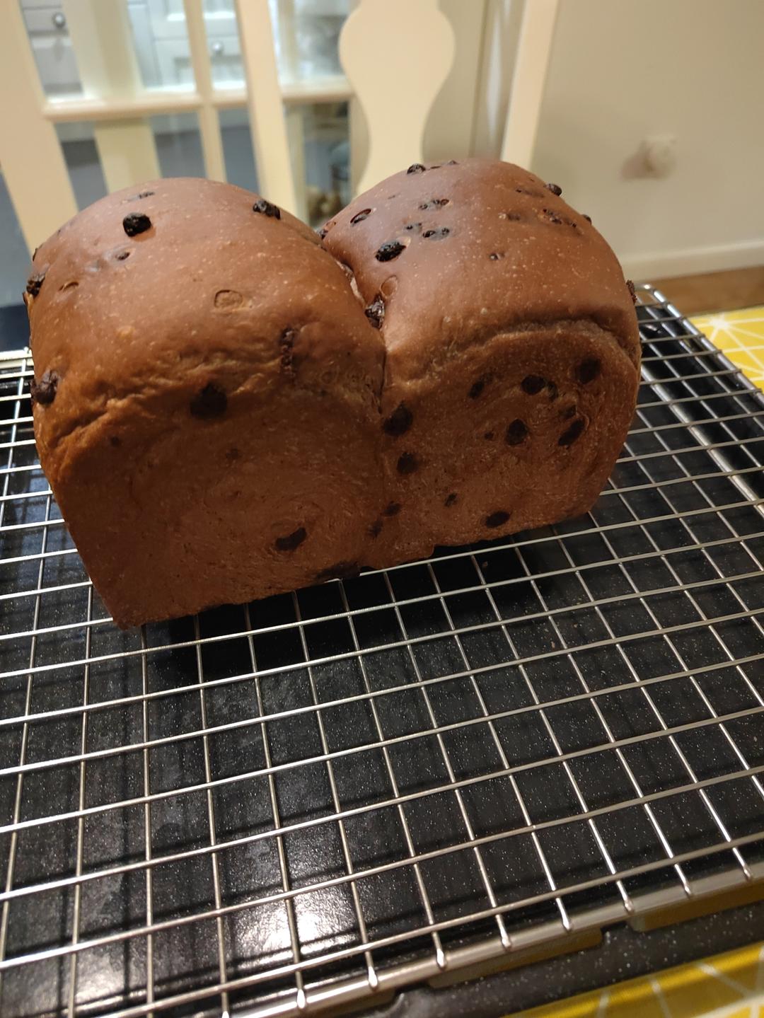 好吃到翘jiojio的巧克力生吐司