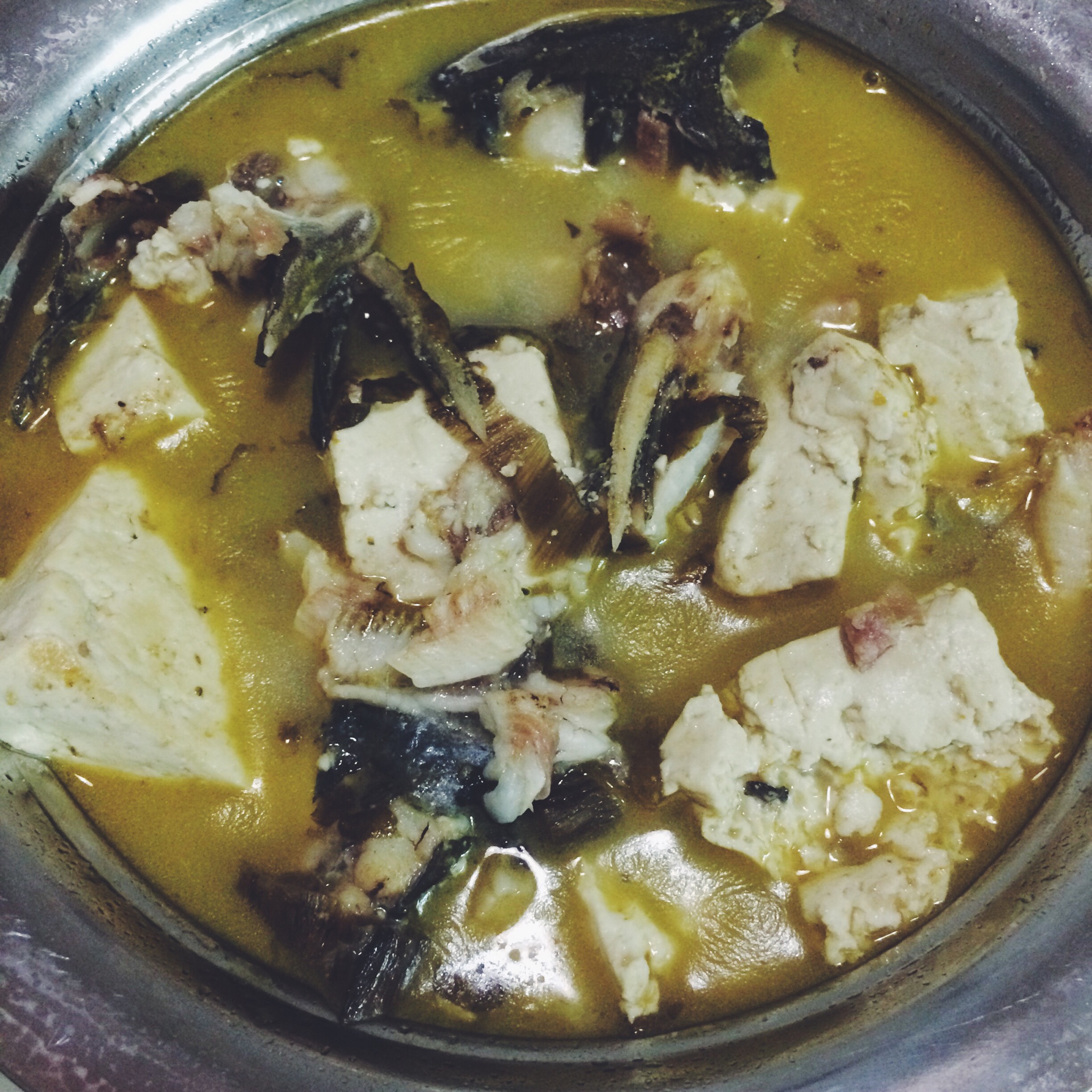 黄刺鱼炖豆腐