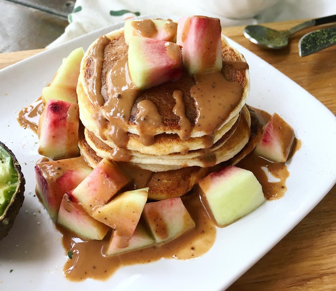 无油少糖全麦松饼的做法