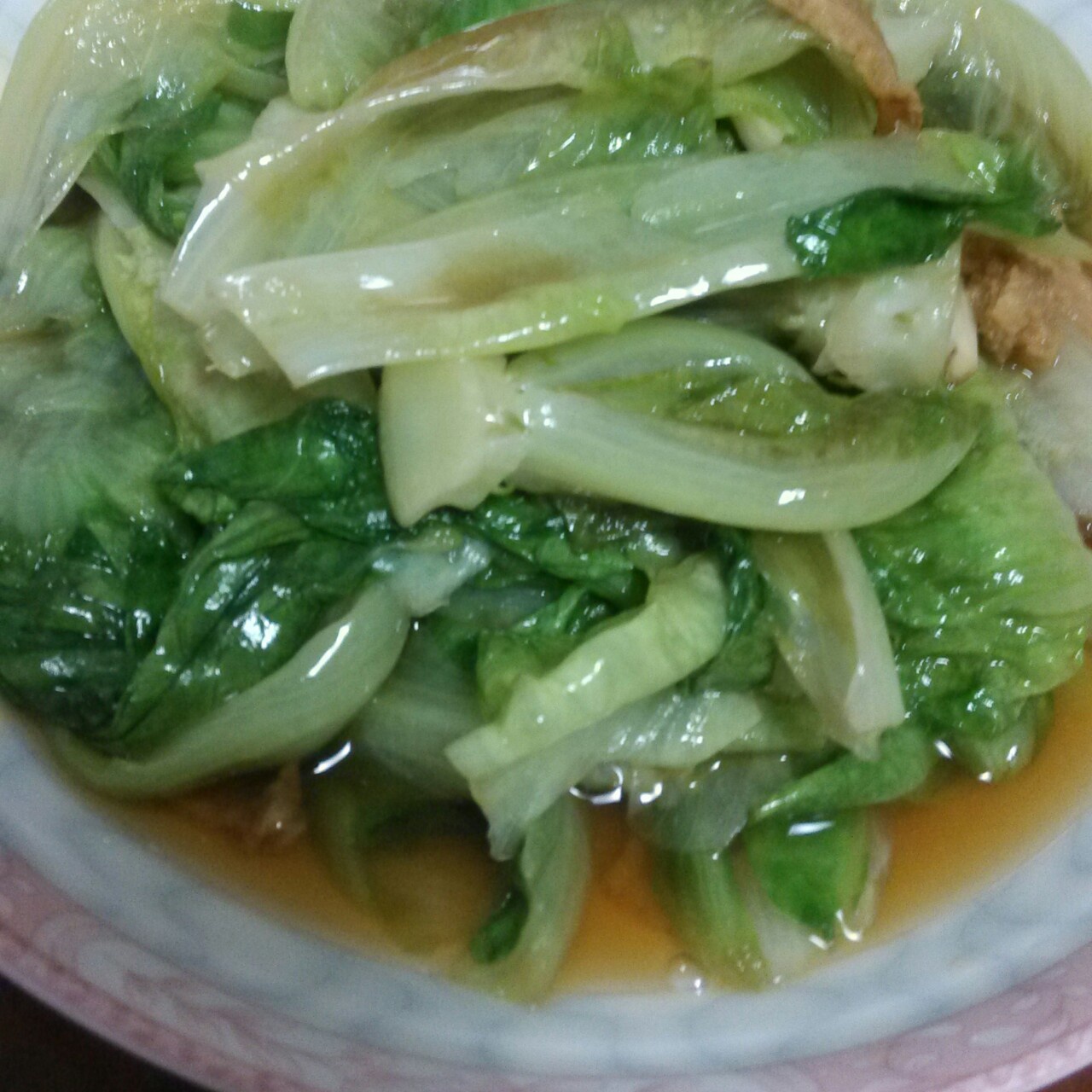 蒜蓉炒生菜