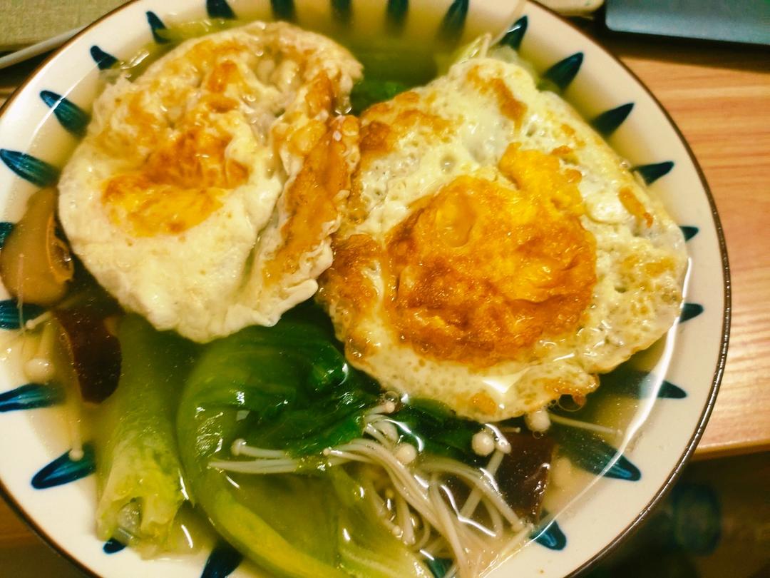 低卡掉秤生菜鸡蛋汤