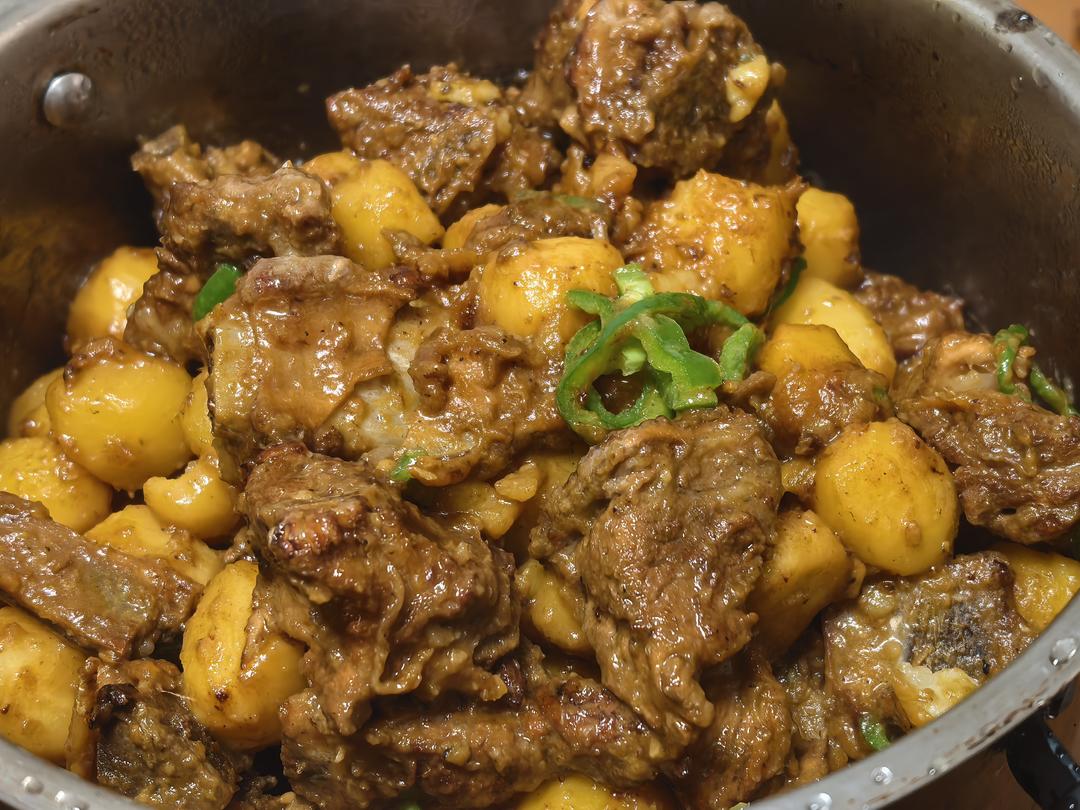 🔥巨好吃的红烧排骨炖土豆❗️懒人版轻松做拿手菜