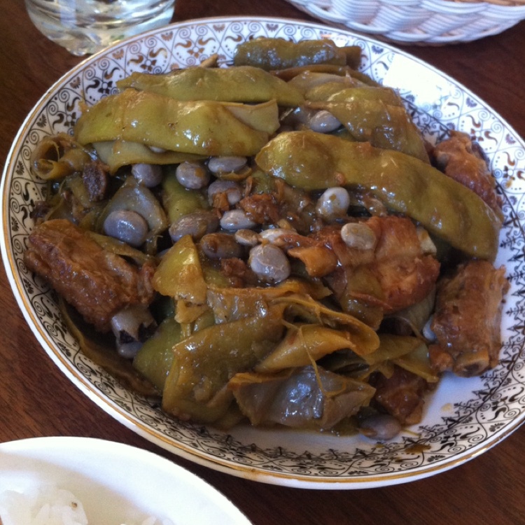 排骨炖豆角