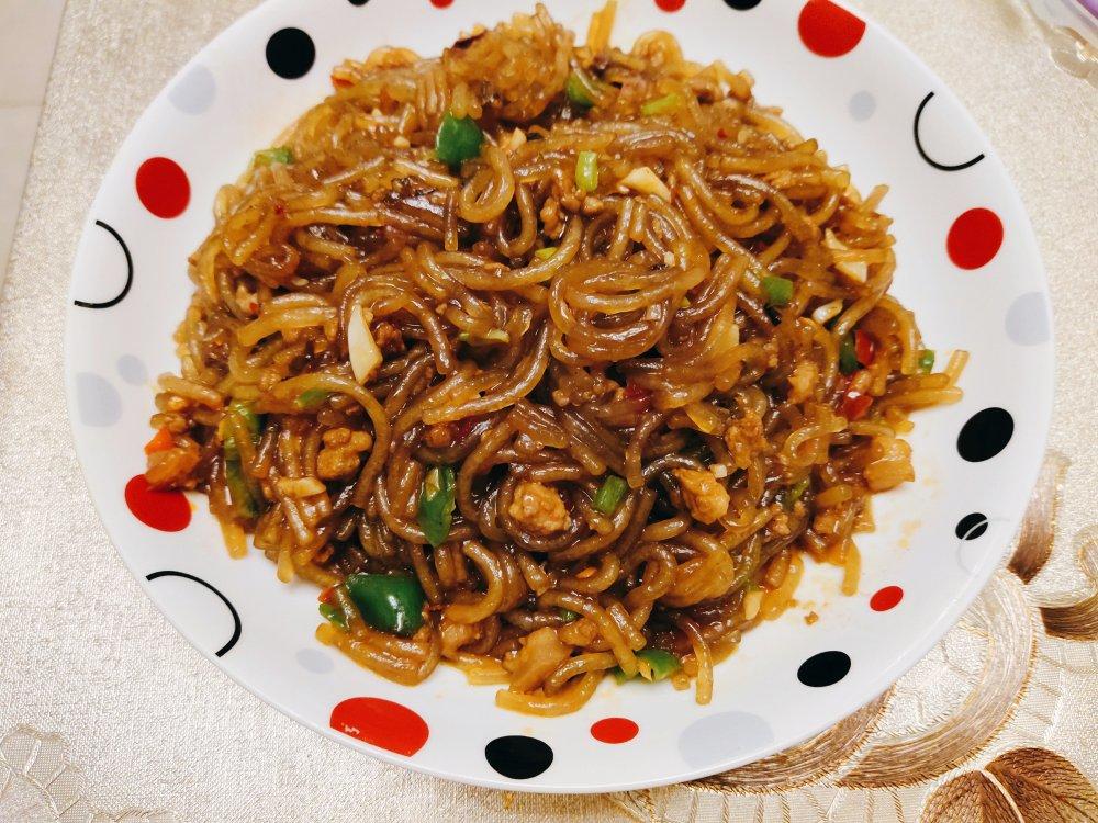 家常肉沫粉条（蚂蚁上树）