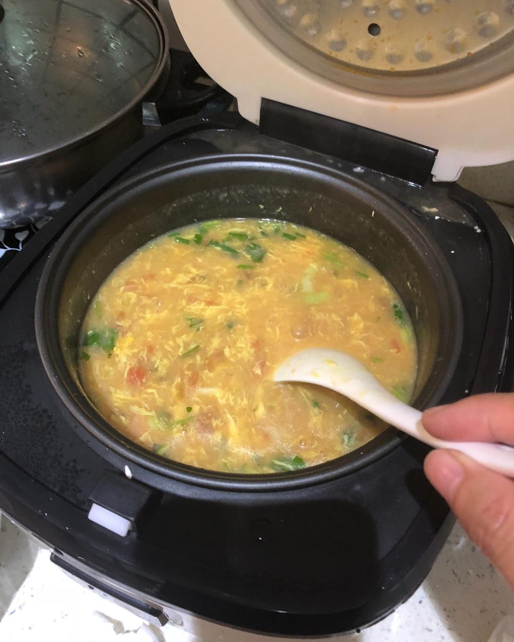 简单早餐-疙瘩汤