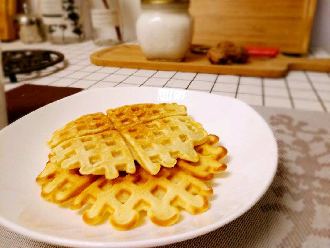 低脂低糖华夫饼。