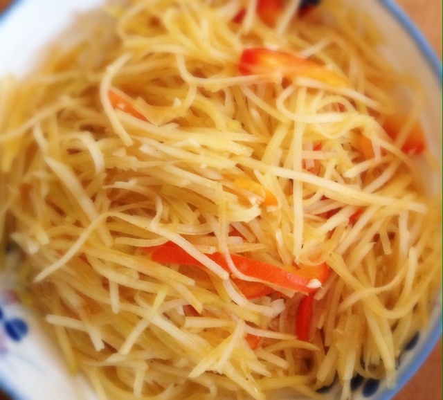 青椒土豆丝