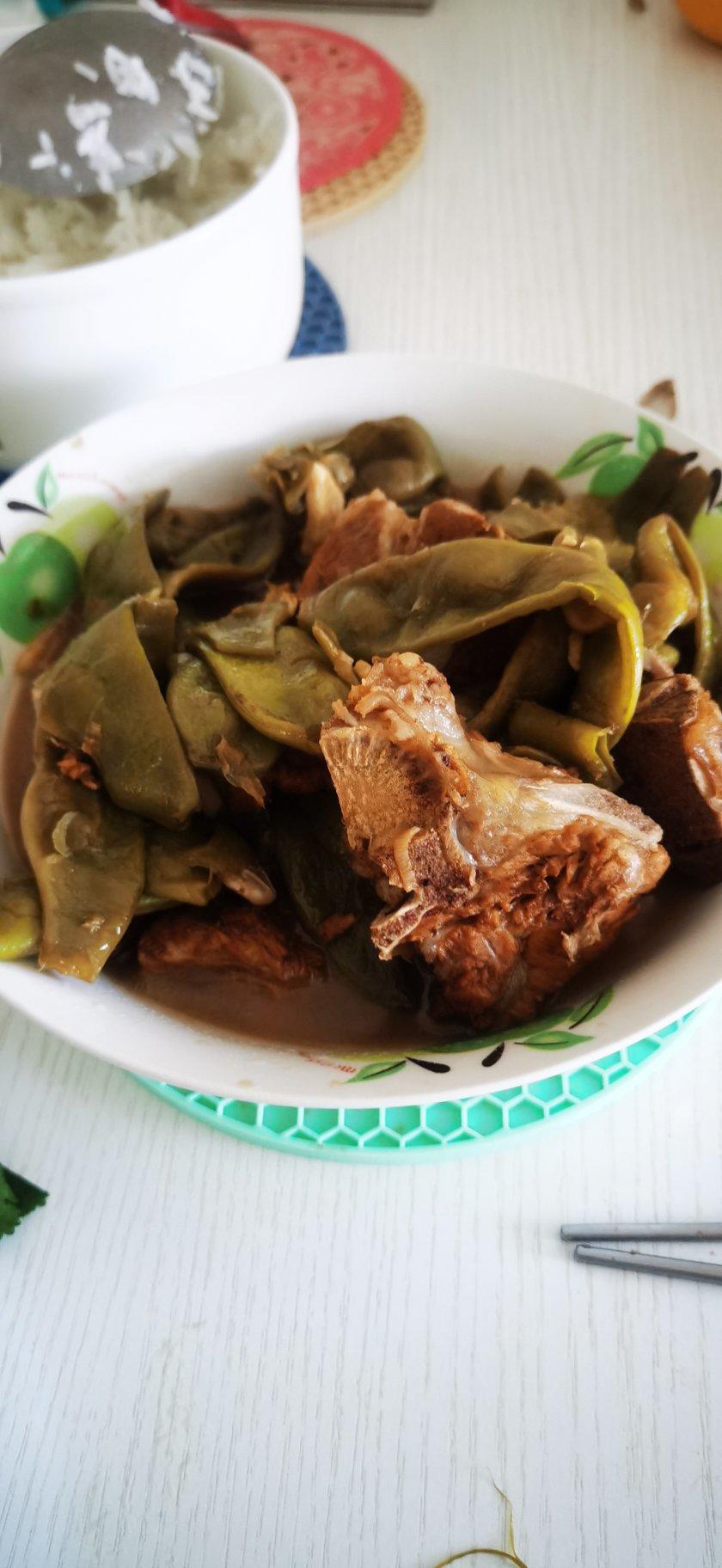 排骨炖豆角