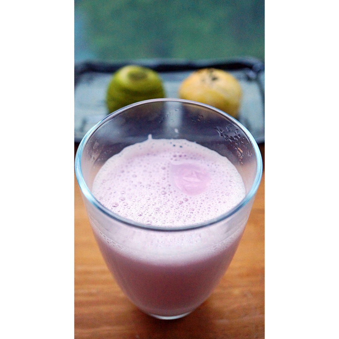 甜花卷儿做的紫薯椰浆奶昔