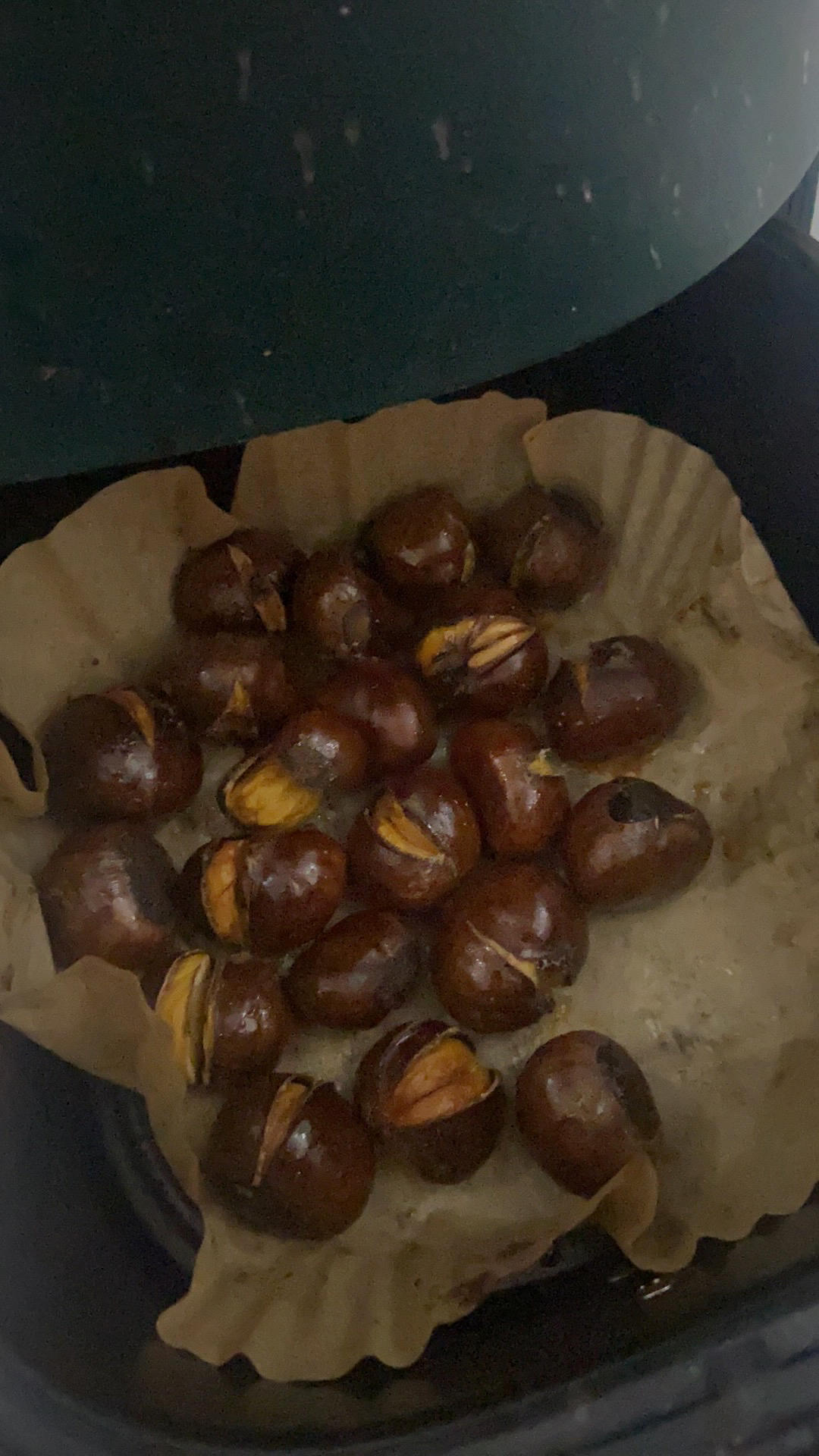 空气炸锅烤栗子