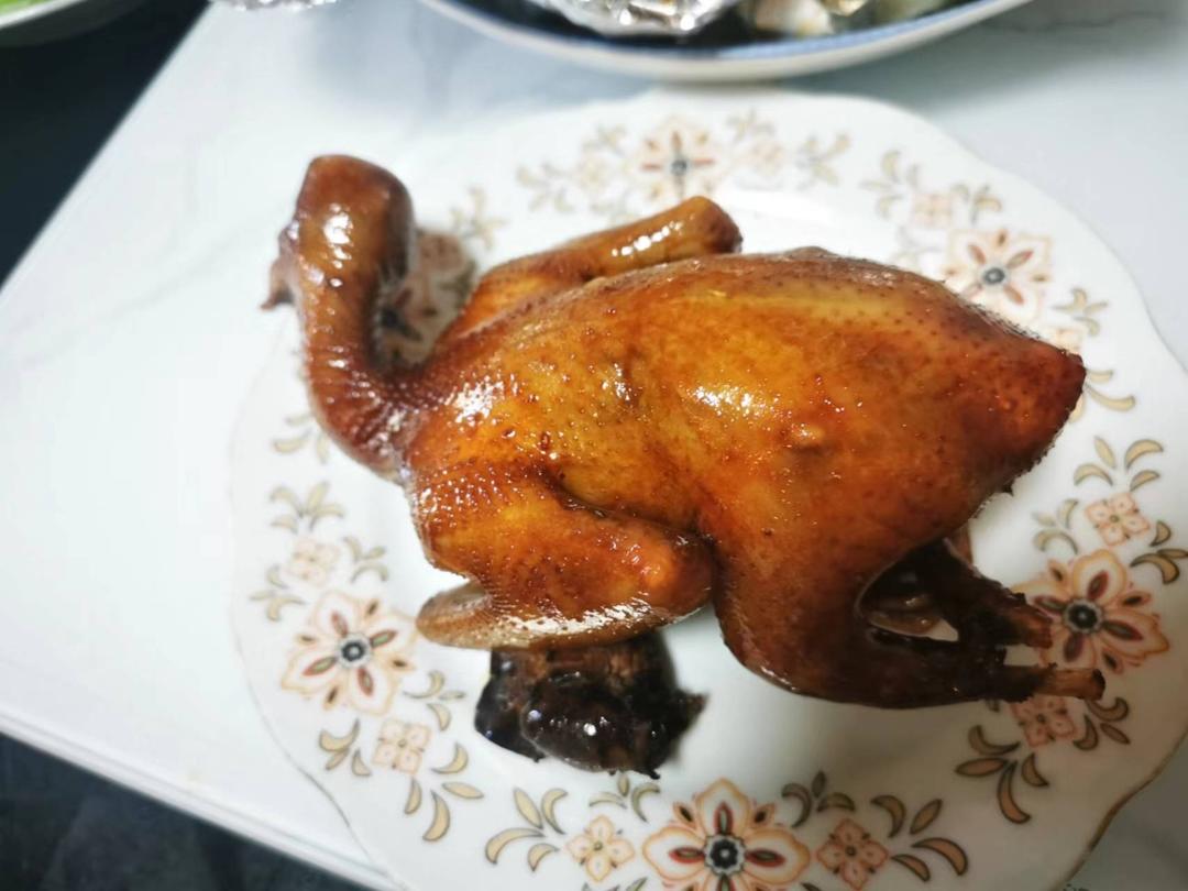 烤箱版脆皮乳鸽