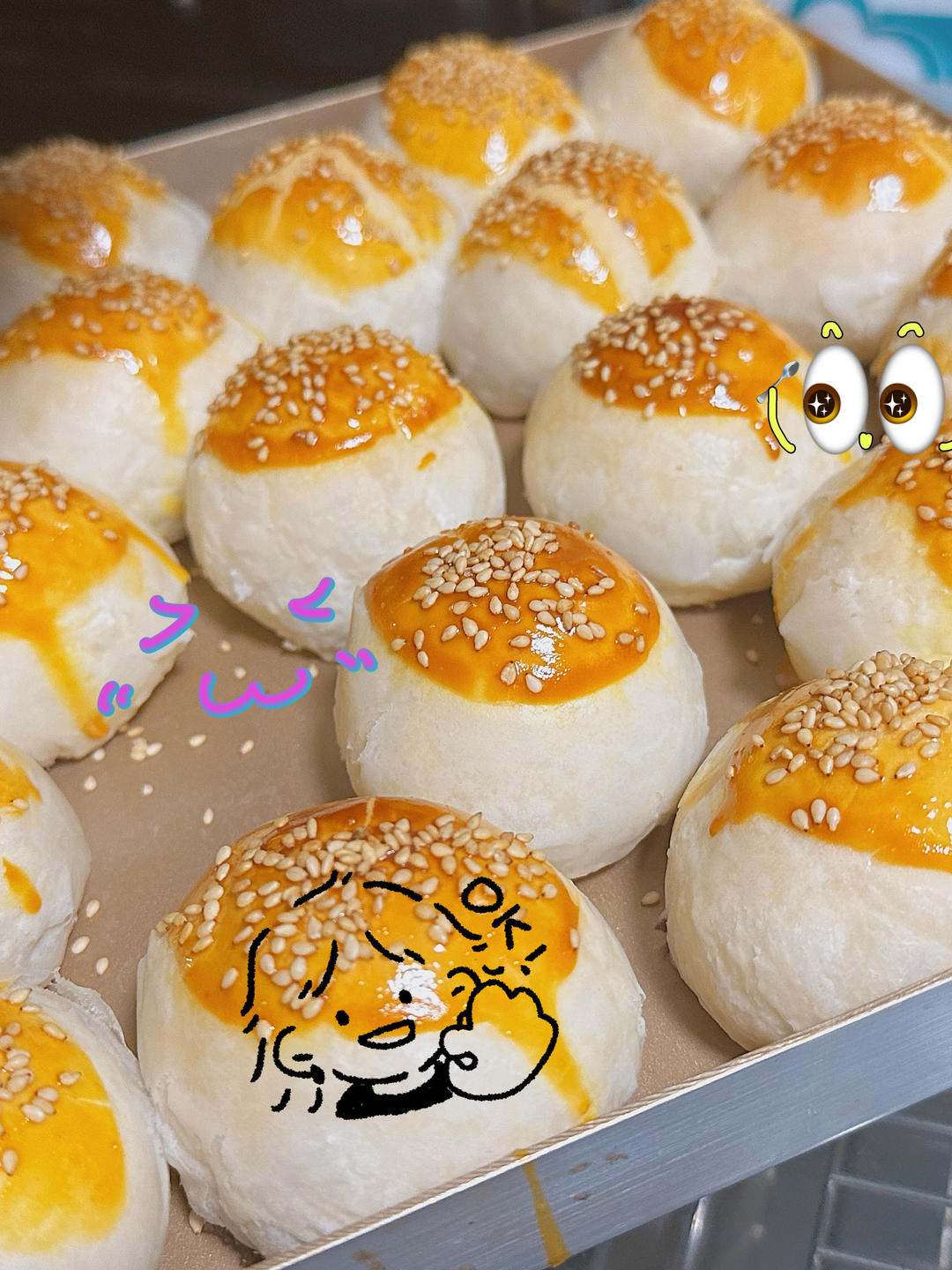 用了七年的方子-蛋黄酥