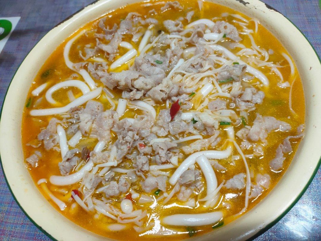 金汤肥牛金针菇