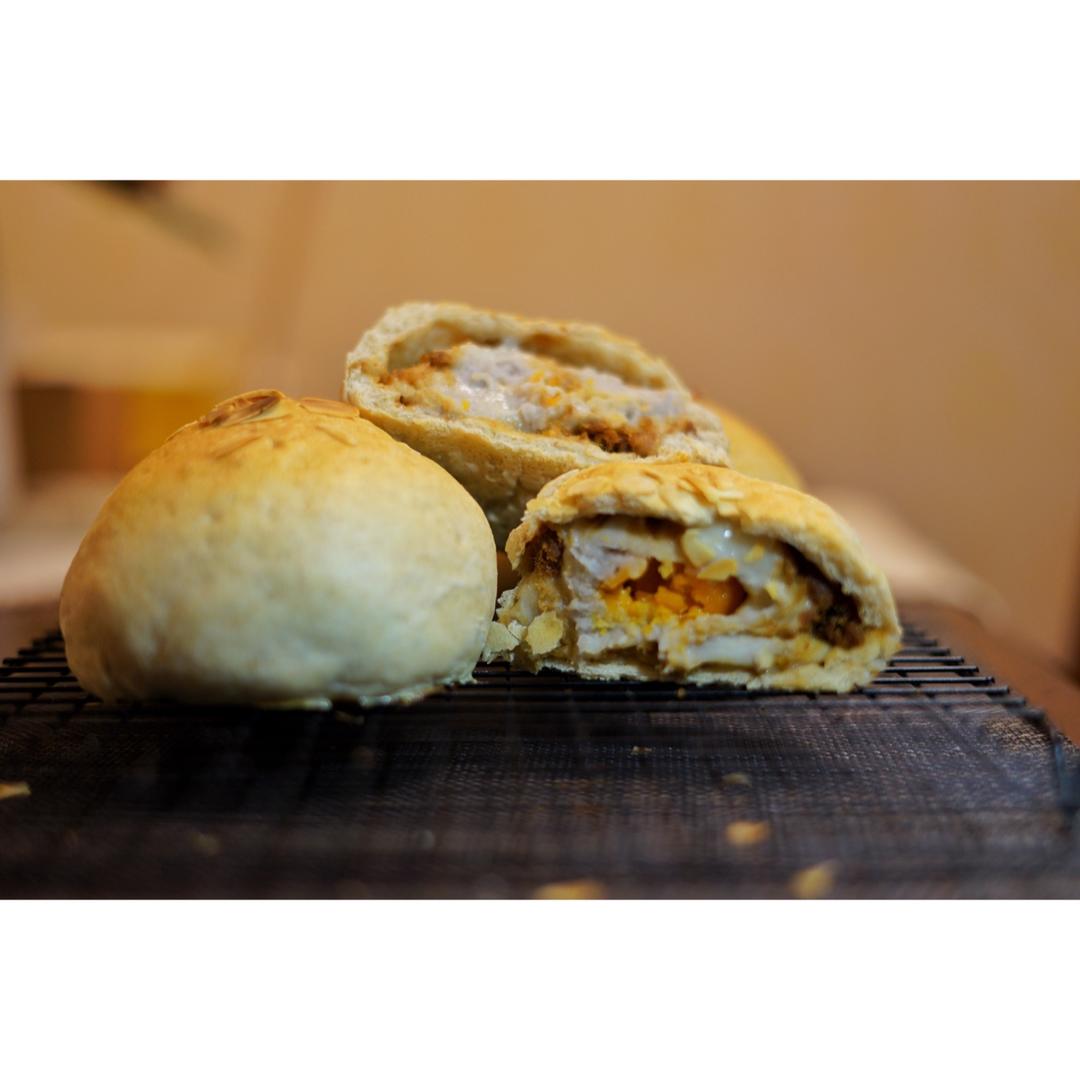 麻薯肉松红豆饼——网红陷薄皮轻热量大饼【轻卡小食】