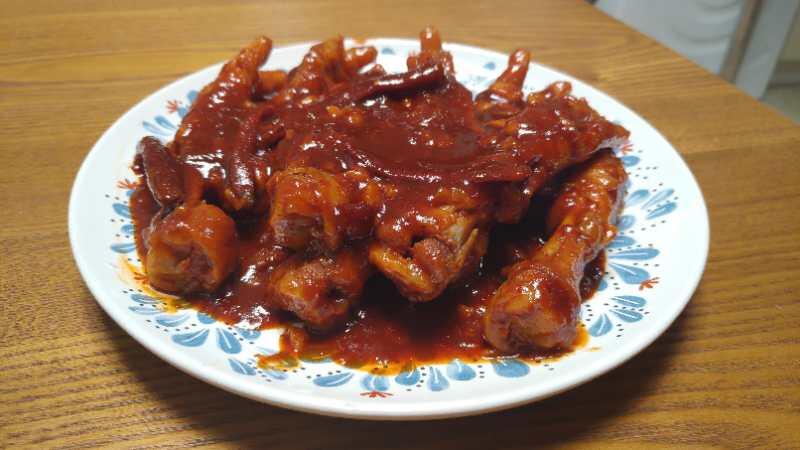 韩式辣鸡爪