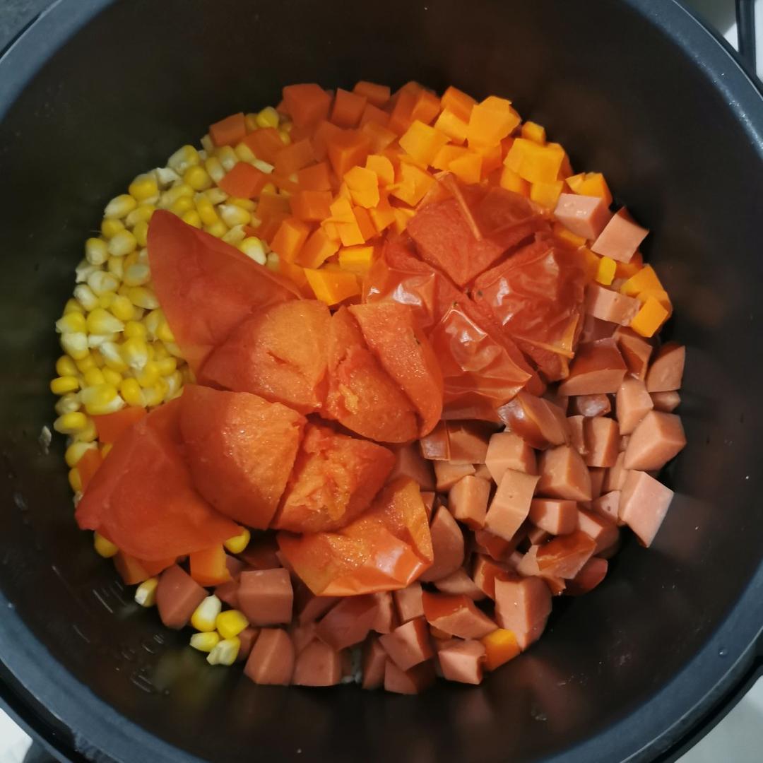 一只番茄饭