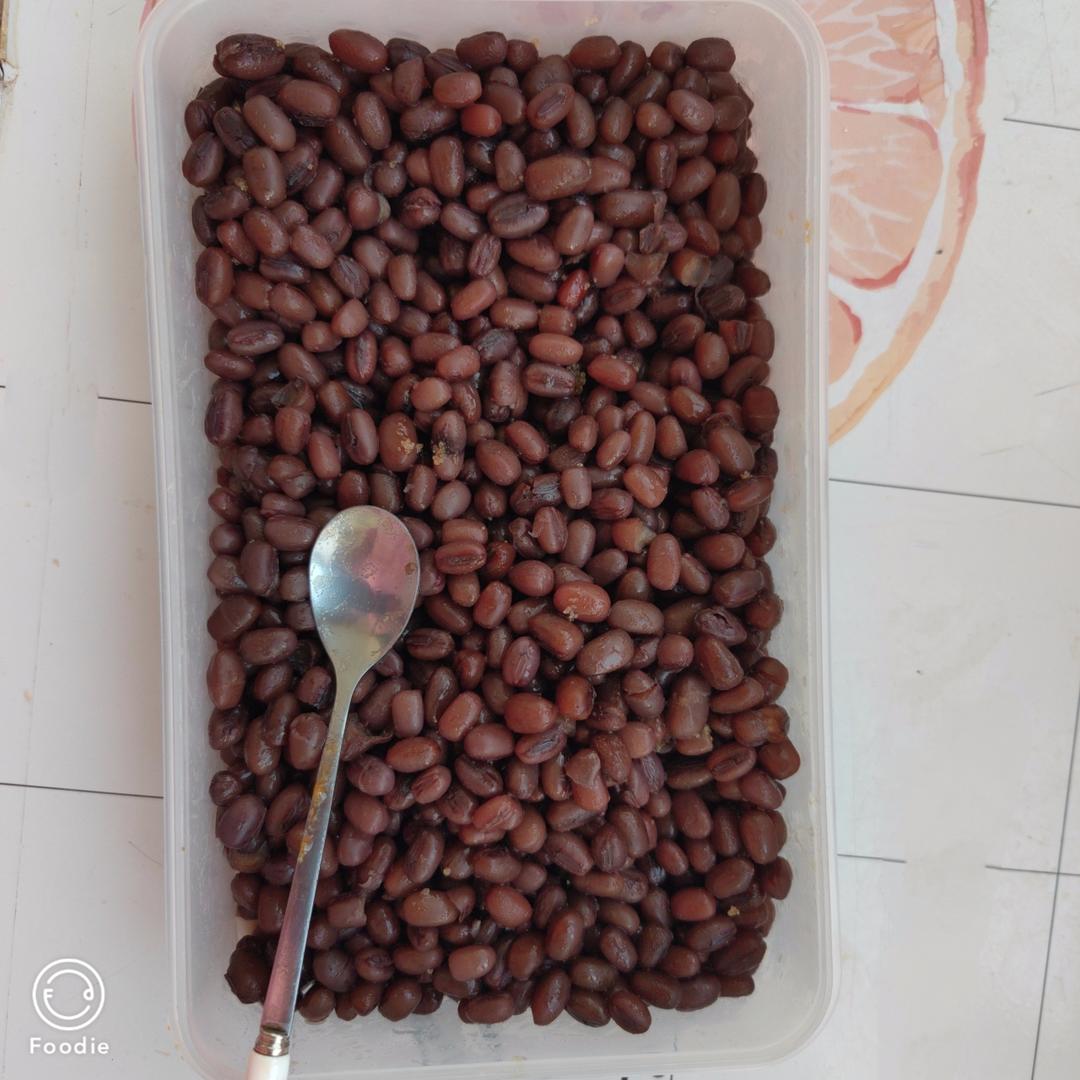 自制蜜红豆